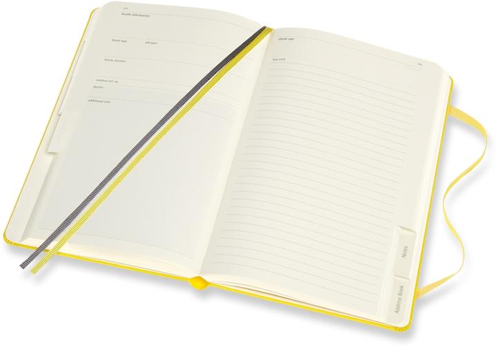 Actual product image Moleskine Passion Journal (A5, Special ruling, Hardcover)
