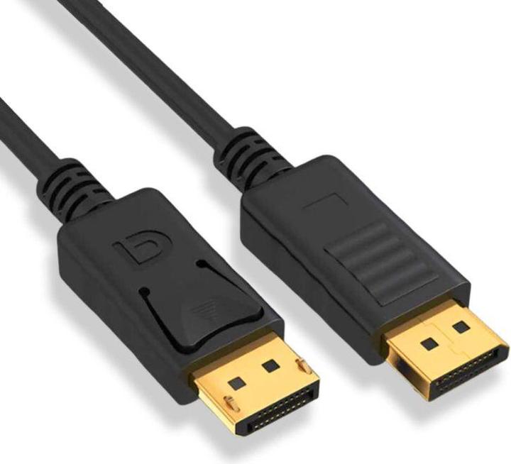 Produktbild Hermex 2.5m DisplayPort Kabel DP-Kabel Bildschirmkabel Monitoranschlusskabel (2.50 m, DisplayPort)