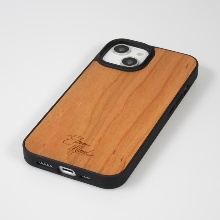 Actual product image Eleven Wood Cherry cover (Apple iPhone 14)