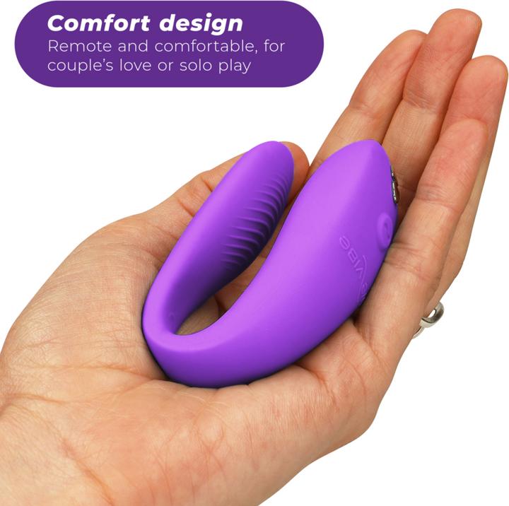 Produktbild We-Vibe Sync Go Remote Control Rechargeable Clitoral and G-Spot Vibrator (Purple)