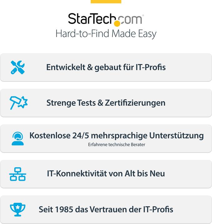 Valori nutrizionali e ingredienti StarTech Kit Estensore Ip Hdmiover 4k
