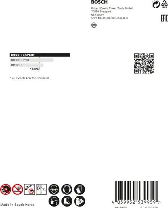 Produktbild Bosch Professional Zubehör EXPERT MultiMaterial Diamanttrennscheiben, 125 x 22,23 x 2,2 x 12 mm