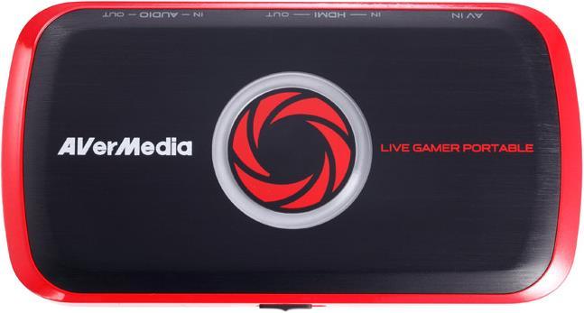 AVerMedia Live GamerPortable (Xbox Series X, Xbox One S, Xbox Series S, PS4, Wii U, Xbox 360, Xbox One X, PC)