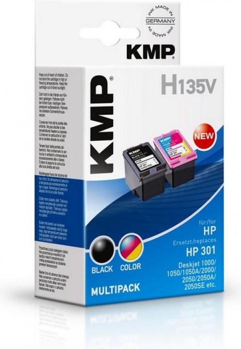Image du produit KMP H135V Multipack BK/Color compatible avec HP CH 561/562 (M, CF, C, Y)