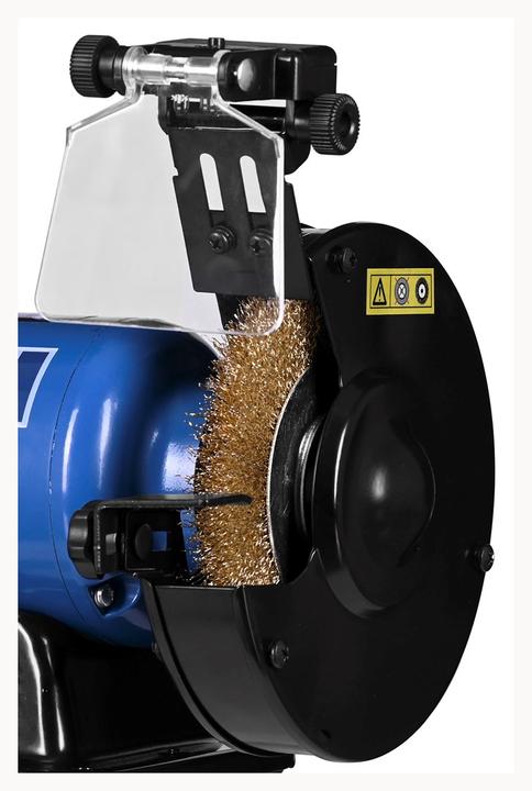Produktbild Scheppach SM150LB Doppelschleifer mit Bürste - 230-240V 50Hz 400W - 150mm (Doppelschleifer, 400 W)