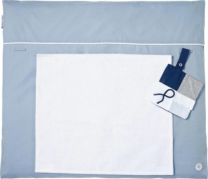Immagine prodotto nordic coast company Tappeto fasciatoio blu-grigio (70 x 80 cm)