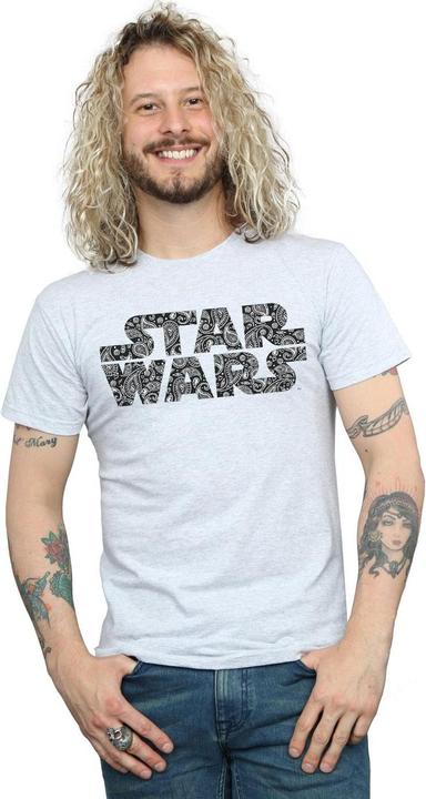 Produktbild Star Wars Paisley Logo TShirt (XXL)