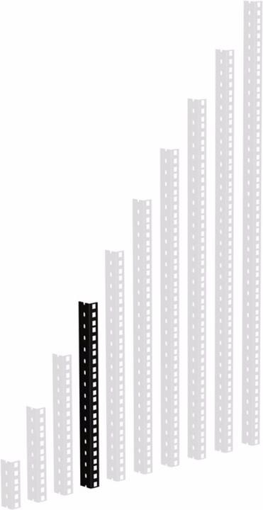 Actual product image Adam Hall 61535 B 8 HD rack rail (19" rack)