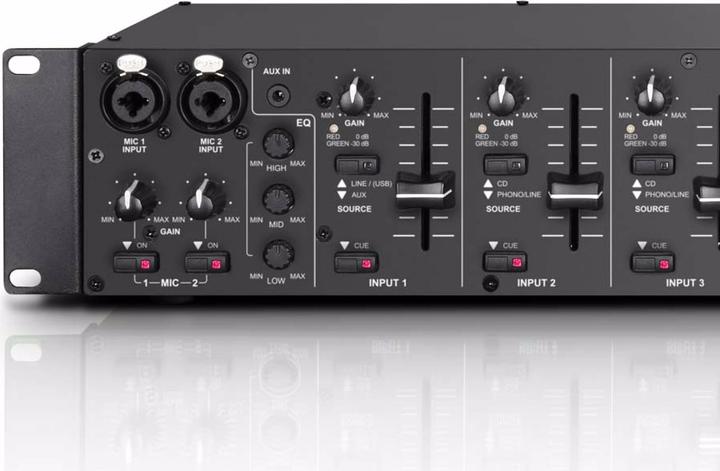 Produktbild LD Systems ZONE 423 19" 2-Zonen (Studio- und Livemixer)