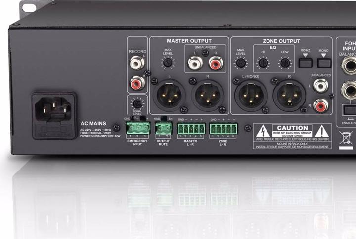 Produktbild LD Systems ZONE 423 19" 2-Zonen (Studio- und Livemixer)