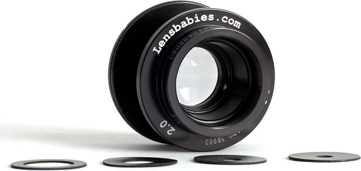 Image du produit Lensbaby Velvet 85 argent Canon EF (Canon F, Plein format)