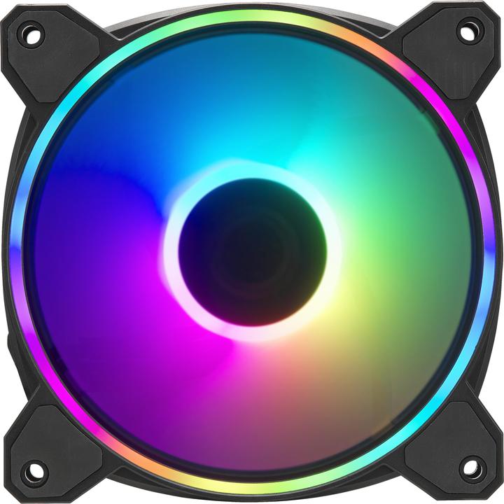Actual product image Cooler Master COOELR MASTER MasterFan MF120 Halo 2 3in1 (120 mm, 3 x)