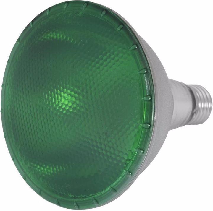Actual product image Omnilux PAR-38 230V SMD 15W E-27 LED green (15 W, E27)