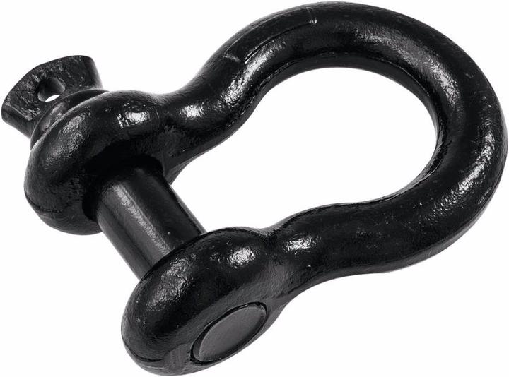 Safetex Schäkel 22mm schwarz mit Schraubbolzen