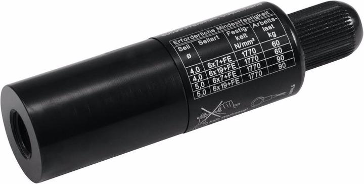 Reutlinger Support de câble métallique type 50SVIII-ZW M12i sw