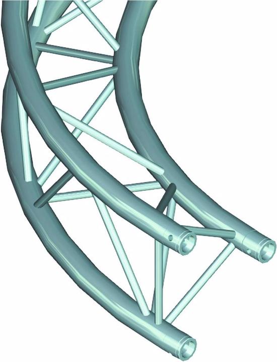 Image du produit Alutruss TRILOCK 6082 Élément circulaire 7m in.45° <