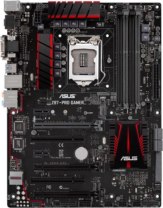ASUS Z97 PRO Gamer (LGA 1150, Intel Z97, ATX)