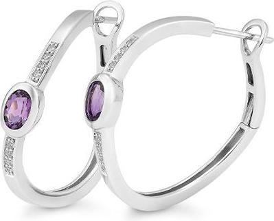 Produktbild Breuning OHRSCHMUCK - E.AMETHYST/Brill. 0,16 Ct. H/si (585, - Gold)