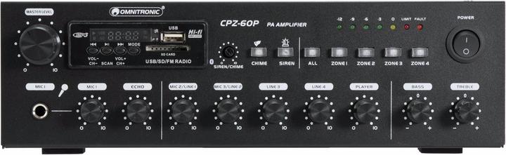 Immagine prodotto Omnitronic Amplificatore di mixaggio CPZ-60P ELA (Amplificatore)