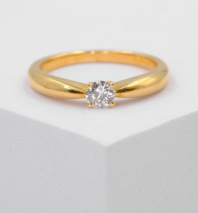 Actual product image Muau Solitaire (50, 750/18 K Gold)