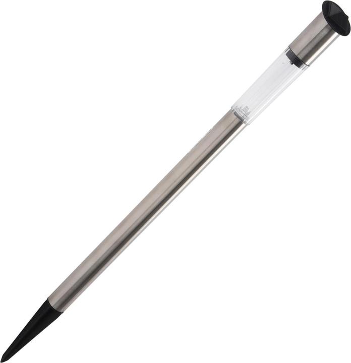 Immagine prodotto ProGarden 6er-Set Elegante Solar Gartenlampe aus Edelstahl, mit Erdspiess, 70 x 3 cm