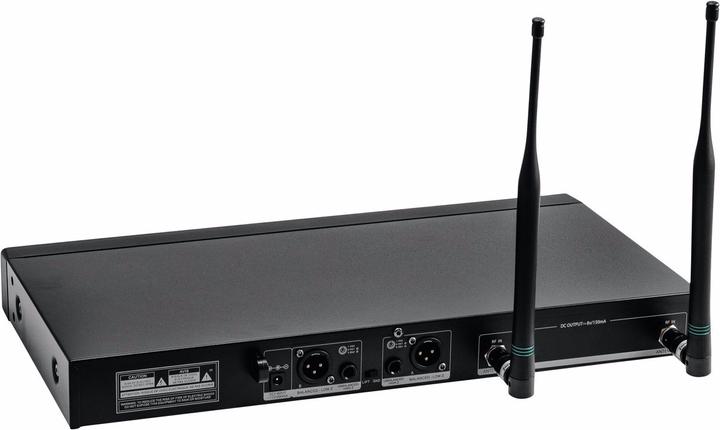 Actual product image Relacart UR-222D 2 channel UHF system