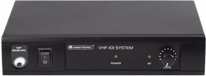 Image du produit Omnitronic VHF-101 Système de microphone sans fil 214.35MHz