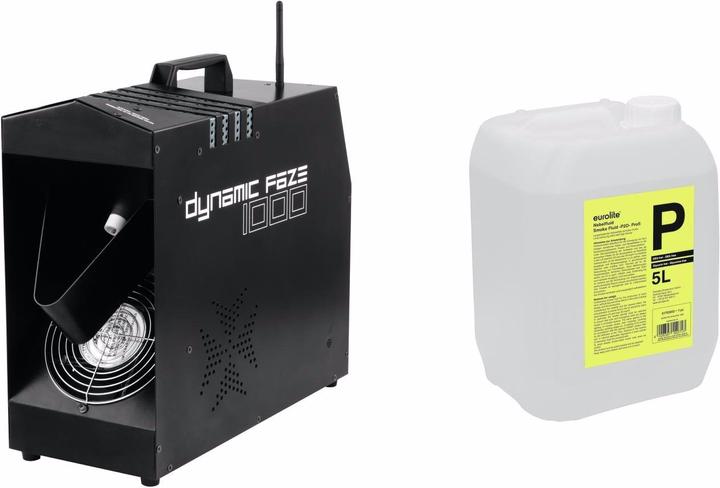 Actual product image Eurolite Set Dynamic Faze 1000 + Smoke Fluid -P2D- 5l