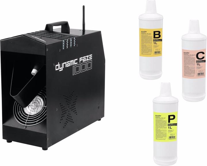 Image du produit Eurolite Set Dynamic Faze 1000 + Fluide
