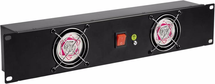Omnitronic Pannello frontale Z-19 con 2 ventilatori 2U (Accessori)