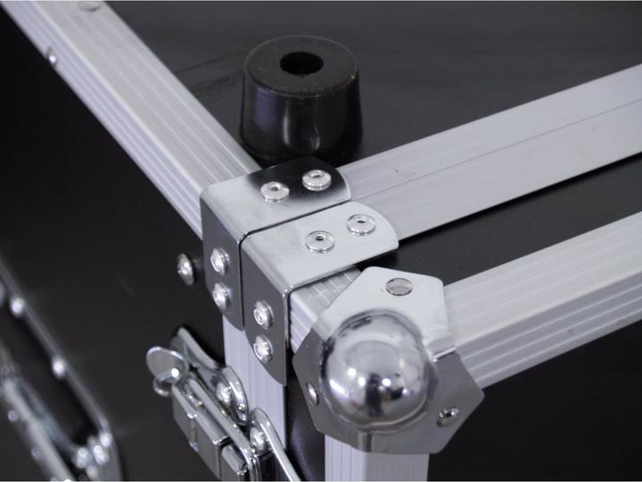 Image du produit Roadinger Rack d'effets CO DD, 10U, 38cm de profondeur, noir (Boîtier 19)