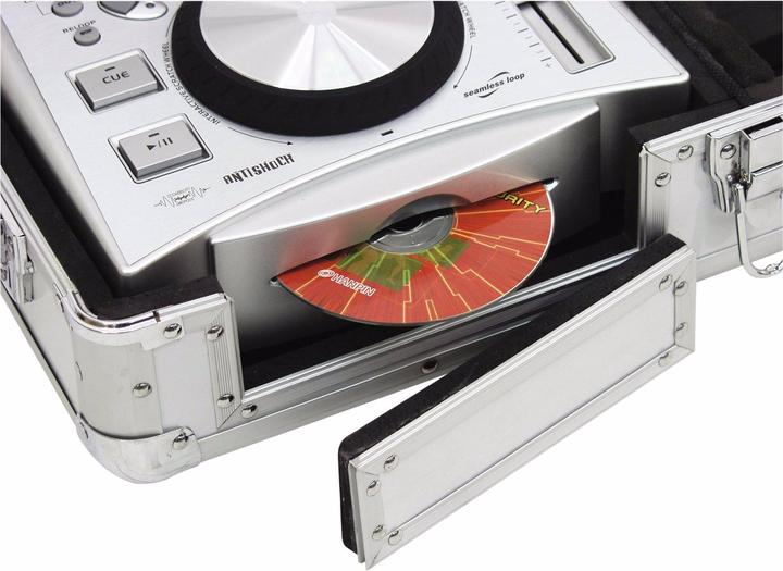 Actual product image Roadinger Universal console DIGI-1 2xCD/1xM-12 sil (Universal)