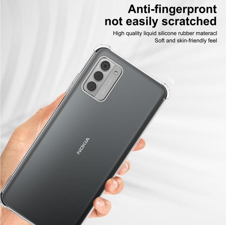 Immagine prodotto Screenguard Nokia G42 Cover Crystal Soft Airbag Bumper (Nokia G42)