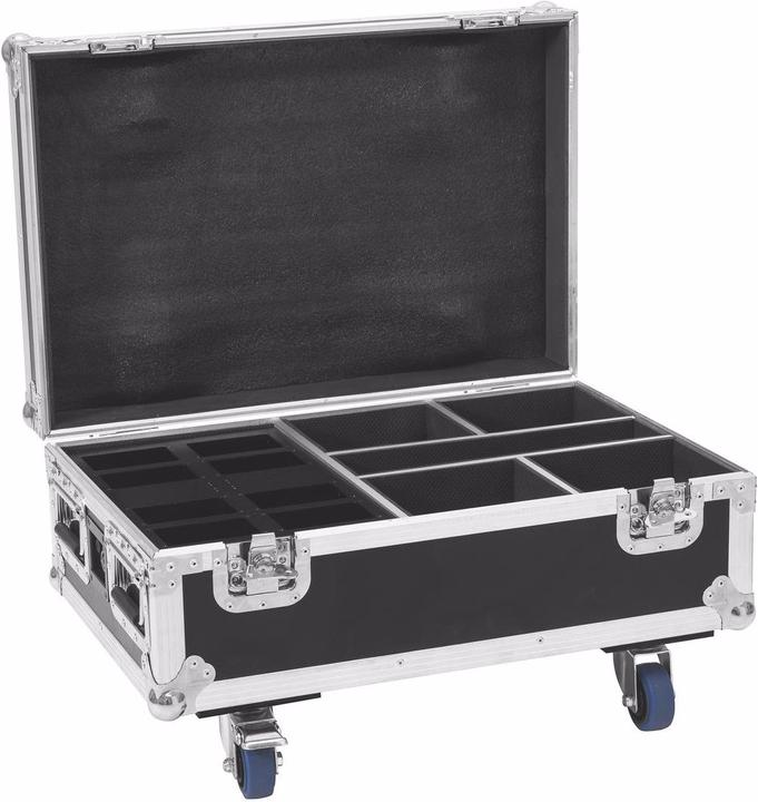 Actual product image Roadinger Flightcase 4x AKKU IP UP-4 Plus HCL Spot WDMX with charging function (Accessories)