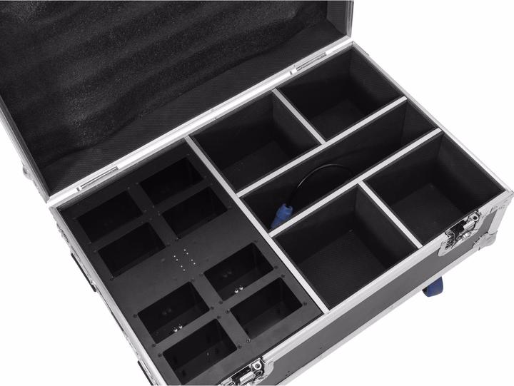 Actual product image Roadinger Flightcase 4x AKKU IP UP-4 Plus HCL Spot WDMX with charging function (Accessories)