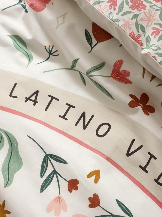 Produktbild Vertbaudet Kinder Bettwäsche-Set LATINO VIBES mit Recycling-Baumwolle