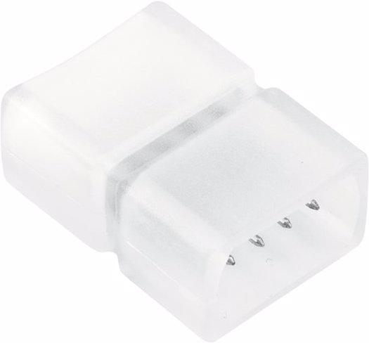 Actual product image Eurolite LED Neon Flex 230V Slim RGB Straight Connector