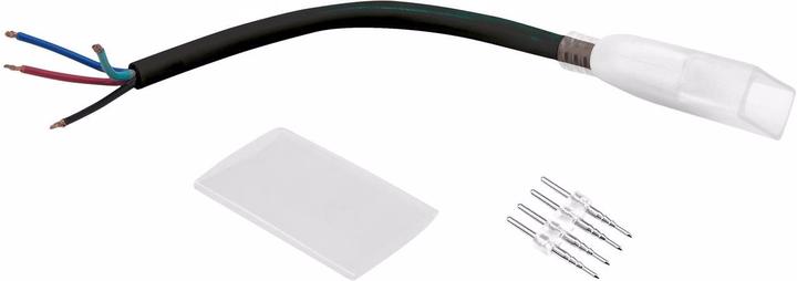 Produktbild Eurolite LED Neon Flex 230V Slim RGB Anschlusskabel mit offenen Enden