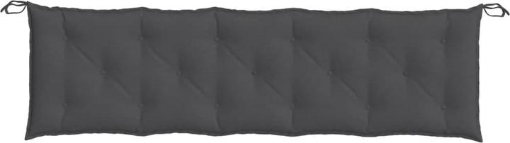 Actual product image VidaXL Garden bench cushions 2 pcs. fabric (180 x 50 x 7 cm)