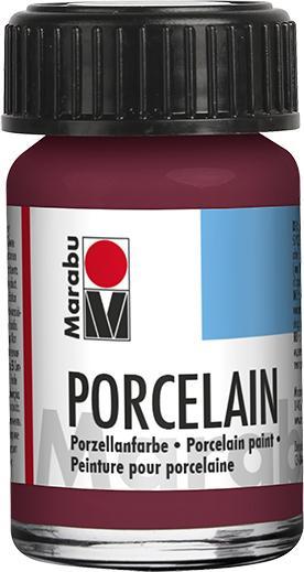 Produktbild Marabu Porzellanfarbe Porcelain brombeere 223 (Violet, 15 ml)