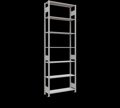 Immagine prodotto Schulte Lagertechnik Sistema di scaffalature di base senza viti MULTIplus150 con ripiani di lunghezza