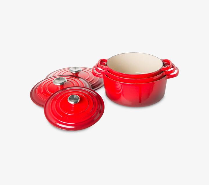 Produktbild Le Creuset Signature (20 cm, Bräter + Schmortopf, Gusseisen)