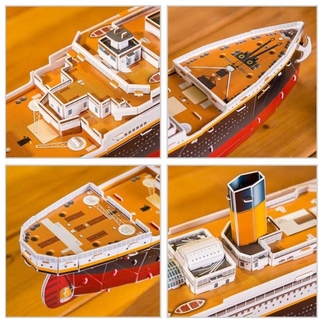 Actual product image Cubicfun Cubic Fun 3D Puzzle Titanic Large (113 pieces)