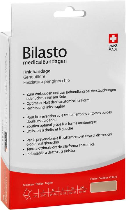 Produktbild Bilasto Uno Kniebandage L beige (L)