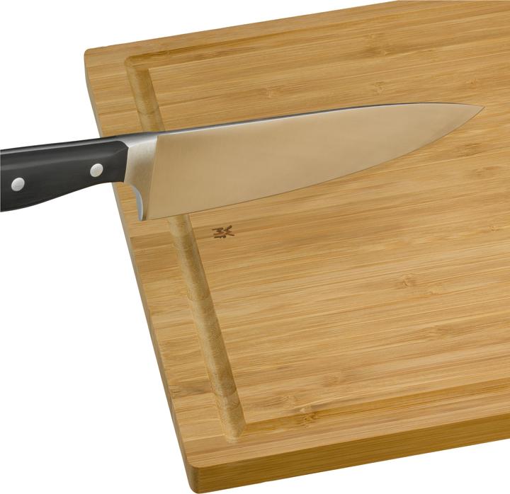 Actual product image WMF Natural bamboo chopping board large with juice groove - blade-friendly