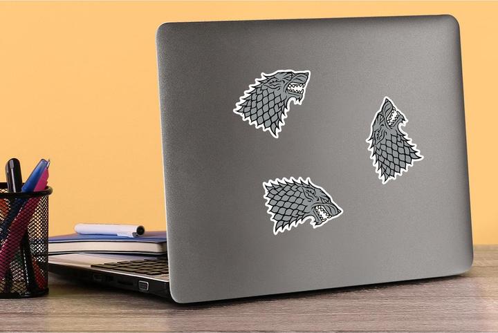 Produktbild Game of Thrones Stark Aufkleber Deluxe 50erPack Vinyl