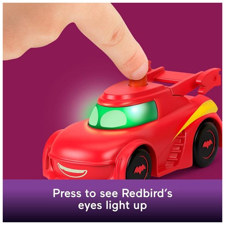 Produktbild Fisher-Price Batwheels Lichteffekt Rennautos - Redbird & Friend