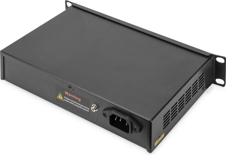 Produktbild Digitus 8-Port Gigabit Switch, 10-Zoll, Unmanaged, 2 Uplinks (8 Ports)