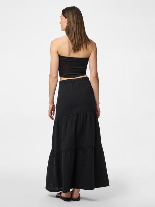 Produktbild Pieces Pcsikka Hw Maxi Skirt Wvn Noos (M)
