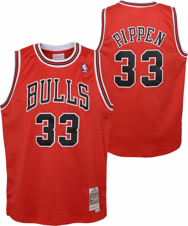 Actual product image Mitchell & Ness Swingman Jersey Chicago Bulls 9798 Scottie Pippen (140, 146)